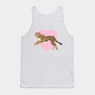 Cheetah Running Tank Top